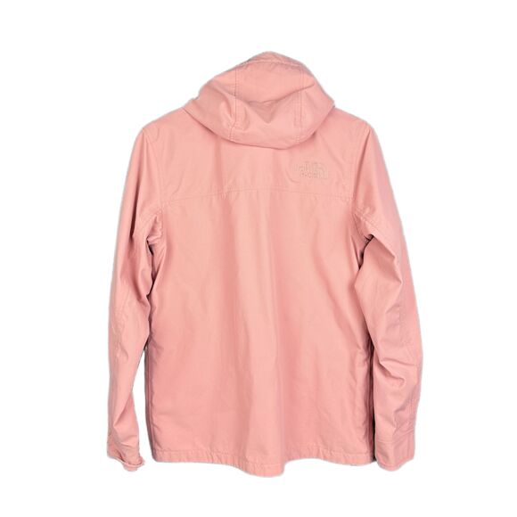 The North Face‎ Men’s Pink Hooded Dryvent Ski Rain Jacket Small Cafe Creme RTO - Picture 5 of 6